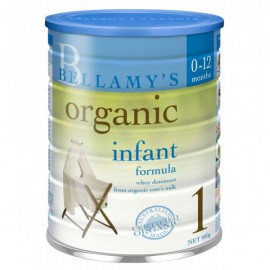 Bellamy's贝拉米 婴幼儿奶粉 有机奶粉 1段 900g 适用于0~12个月